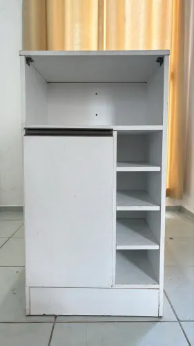 Bancada/ Balcão de cozinha com adega e 1 porta 