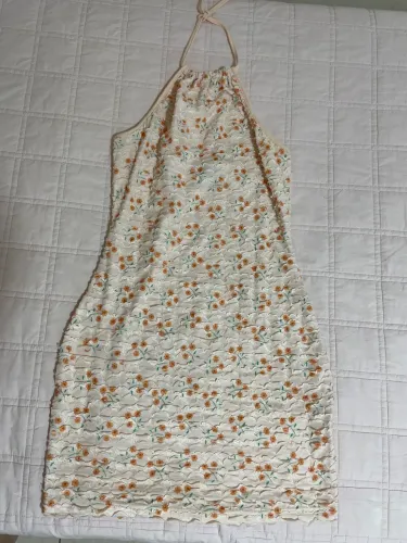 Vestido florido | Marca SHEIN | Seminovo | Tamanho PP