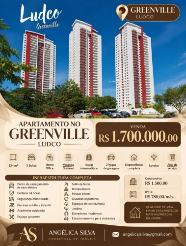 Apartamento à venda no LUDCO GREENVILLE, PATAMARES, Salvador, BA