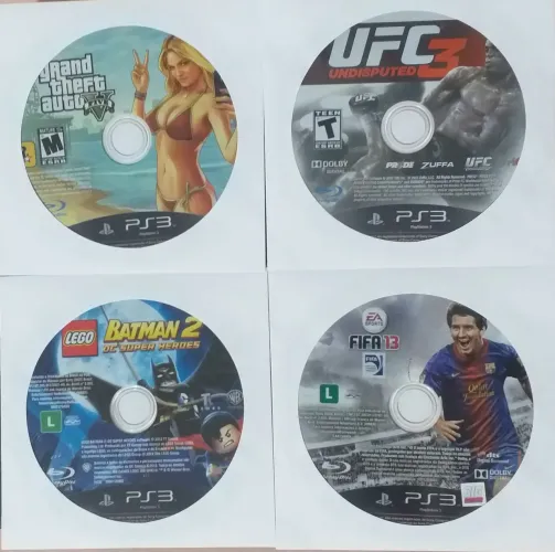 Lote de jogos de PlayStation 3 originais .