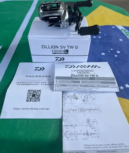 Carretilha Daiwa Zillion Sv Tw G 100 XHL