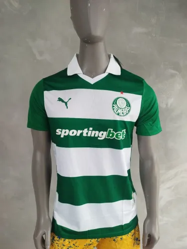 Camisa Palmeiras listrada jogador