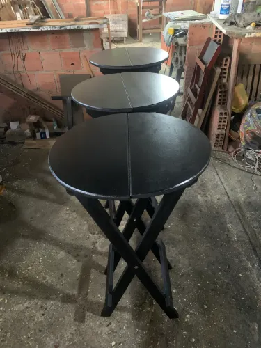 Mesa bistrô alta