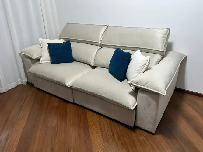 Sofá reclinável alto padrão - 2,50m