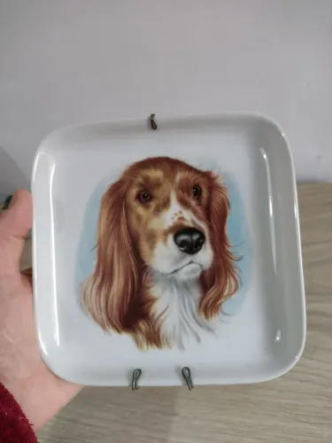 Antiguidades quadro porcelana