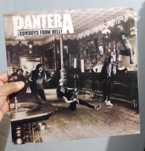 LP - Pantera - Cowboys From Hell - (1990)