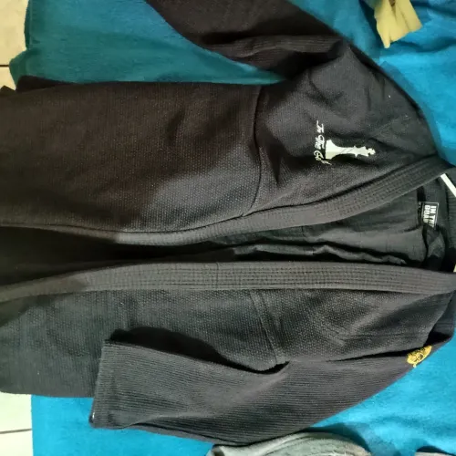 Kimono jiu-jitsu preto A3