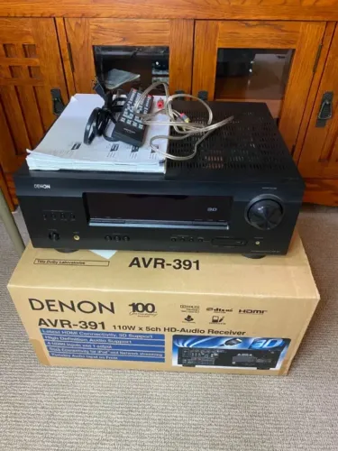 Receiver Denon Avr 391