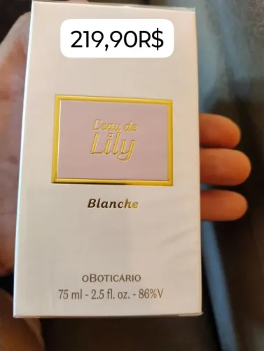 L'EAU DE LILY BLANCHE DESODORANTE COLONIA, 75 ml