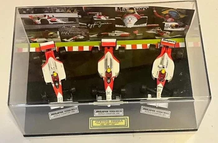 Set Tri Campeonato Ayrton Senna 1/43