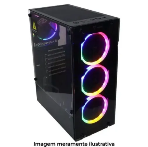 GABINETE GAMER COM RGB