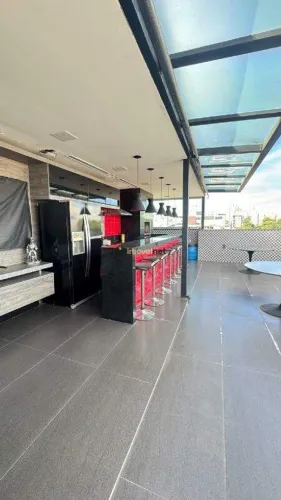 COBERTURA DUPLEX MOBILIADA NO CASTELO | 220m² | HIDRO + GOURMET | OPORTUNIDADE
