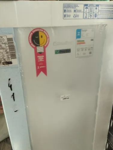  Geladeira Esmaltec ROC31 PRO Inverter 293 Litros - Nova na Caixa