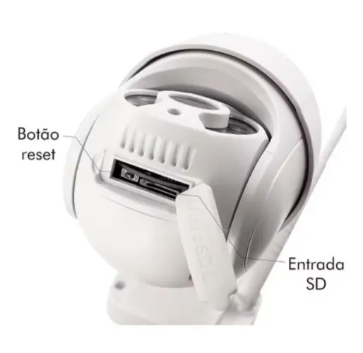 Câmara Speed IP WI-FI Sistema ICSEE Infravermelho de Segurança