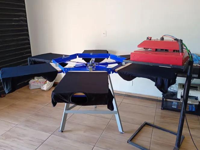 Mesa para serigrafia Carrossel