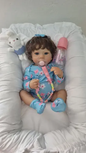 Bebê Reborn toda em silicone PROMOÇÃO