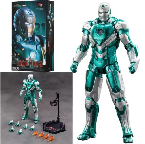 Boneco articulado iron Man zd toys