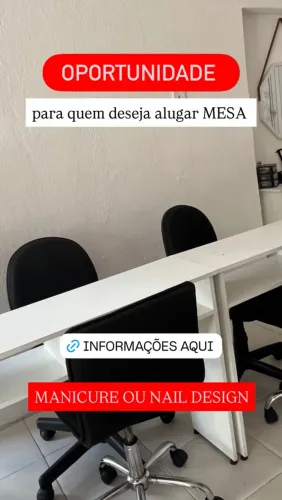 Alugo mesa para manicure ou nail design 