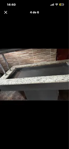 Buffet frio para salada 