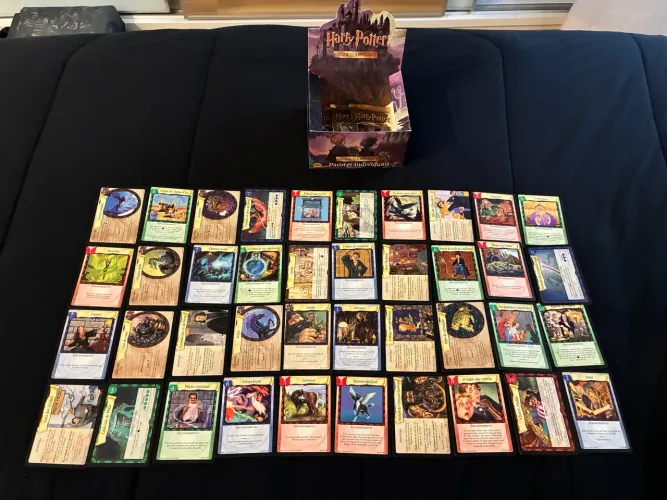 Cartas Harry Potter Trading Card Game (TCG) Base Set 2001 Wizards of the Coast