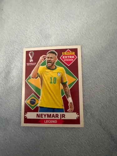 Figurinha Neymar legend copa 2022