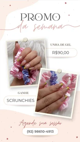 Unhas em gel f1