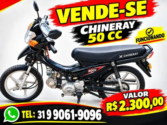 Vendo shineray 50 cc funcionando