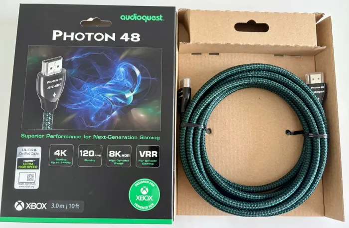 Cabo Hdmi 2.1 Audioquest Photon 3mts, 4k 120fps HDR eARC