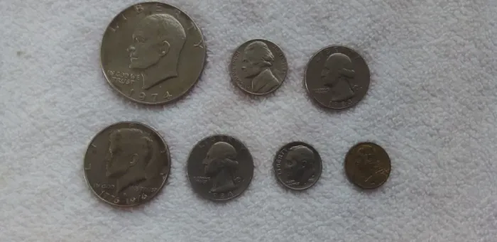 Moedas Estrangeiras antigas.