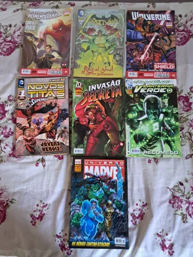 Combo HQ Marvel + DC Comics