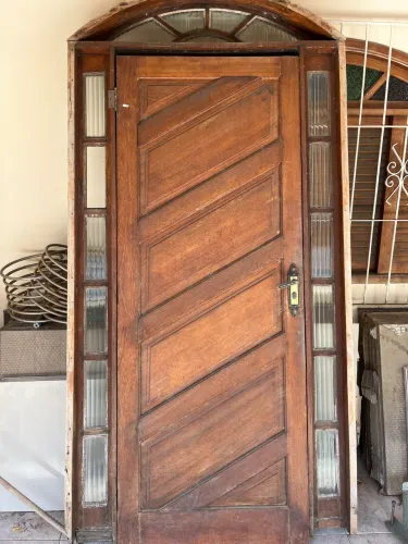 Porta madeira maciça