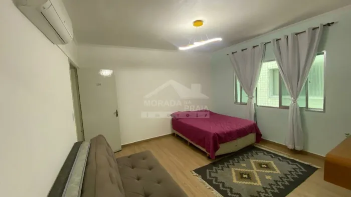 Kitnet MOBILIADO e VISTA MAR, Só na Imobiliária em Praia Grande.