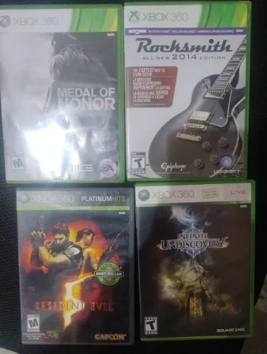 Vendo lote de jogos Xbox 360