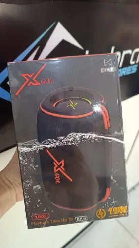 Caixa de som Bluetooth XGOL 10W X005 Potente IP66- Loja Coimbra Computadores Entregamos