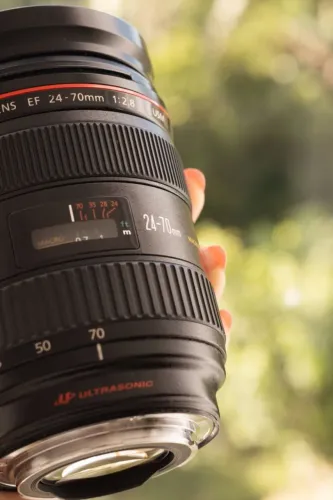 Lente Canon EF 24-70mm f/2.8L USM - Série I | Excelente