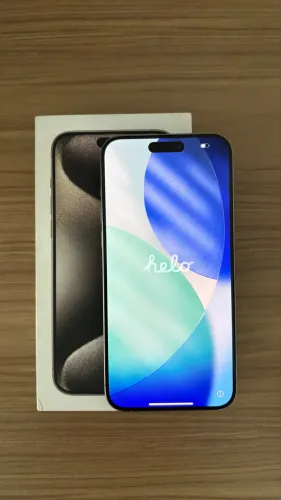 iPhone 15 Pro Max 256GB Cinza Titanium 