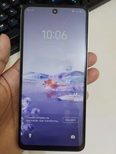 Tecno Spark 20 White 256GB / 8GB RAM - Semi Novo Perfeito!