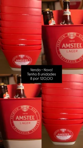 Balde de gelo Amstel