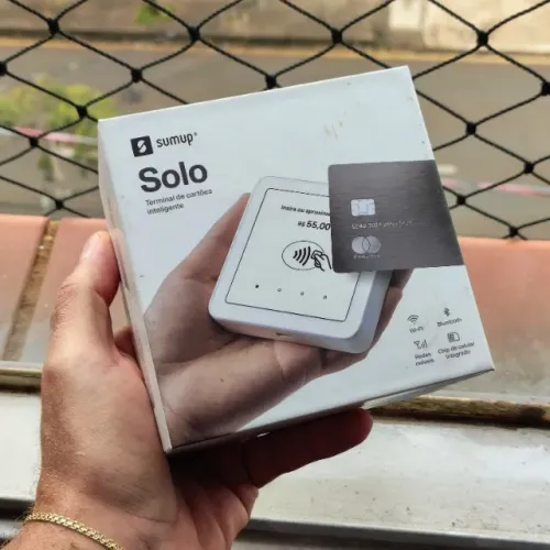 Maquininha SumUp Solo Touch (Pouco Uso)