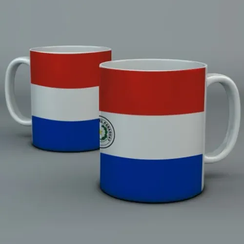 Caneca Paraguai Copa 2026 Personalizada