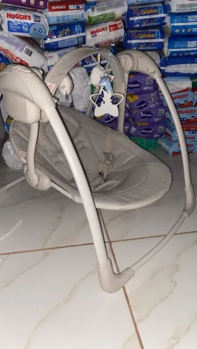 Cadeira De Descanso E Balanço Automática<br><br>Urso Azul Mastela
