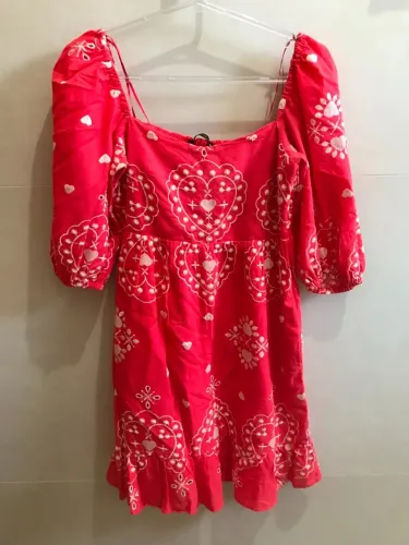 Vestido com bordado