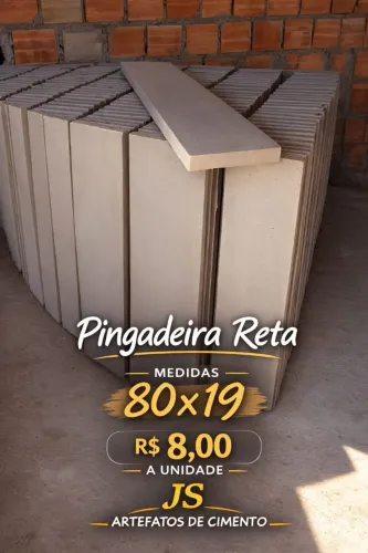 PINGADEIRAS MODELO CASINHA/RETA