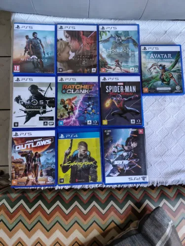 V/lote de jogos de ps5 