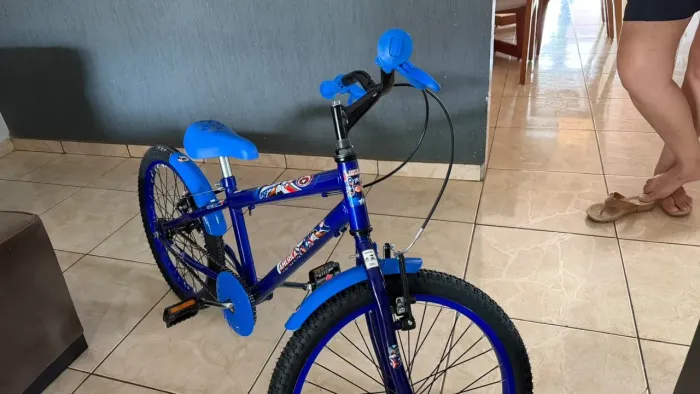 Bicicleta infantil Capitão América - Nova