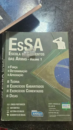 Livros e apostilas ESA +questões, bizurado!!