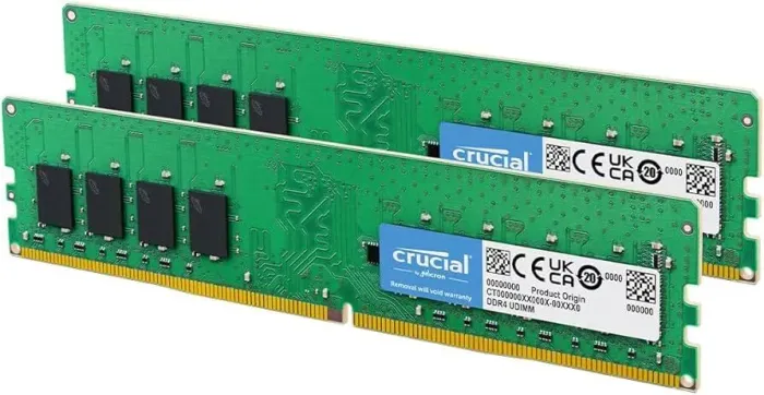 2x8GB DDR4 Crucial 2400mhz