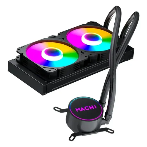 Water Cooler MACH1 Logic 240 RGB 240mm Preto - GK240 NOVO