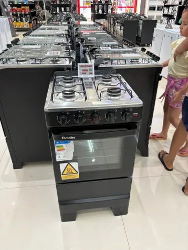 Fogão novo com nota aceito cartão