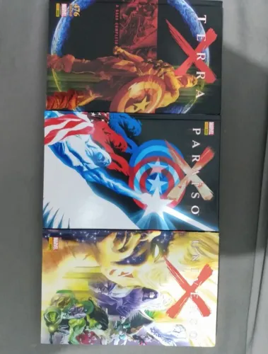 COLEÇÃO TERRA X UNIVERSO X E PARAISO X